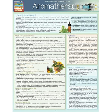 Barcharts BarCharts 9781423228165 Aromatherapy Quickstudy Easel 9781423228165